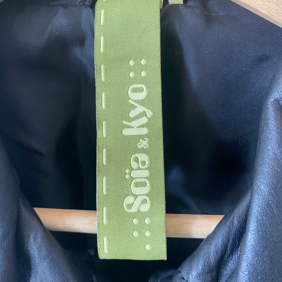 SOIA & Kyo Leather Jacket - Picture 4 of 10